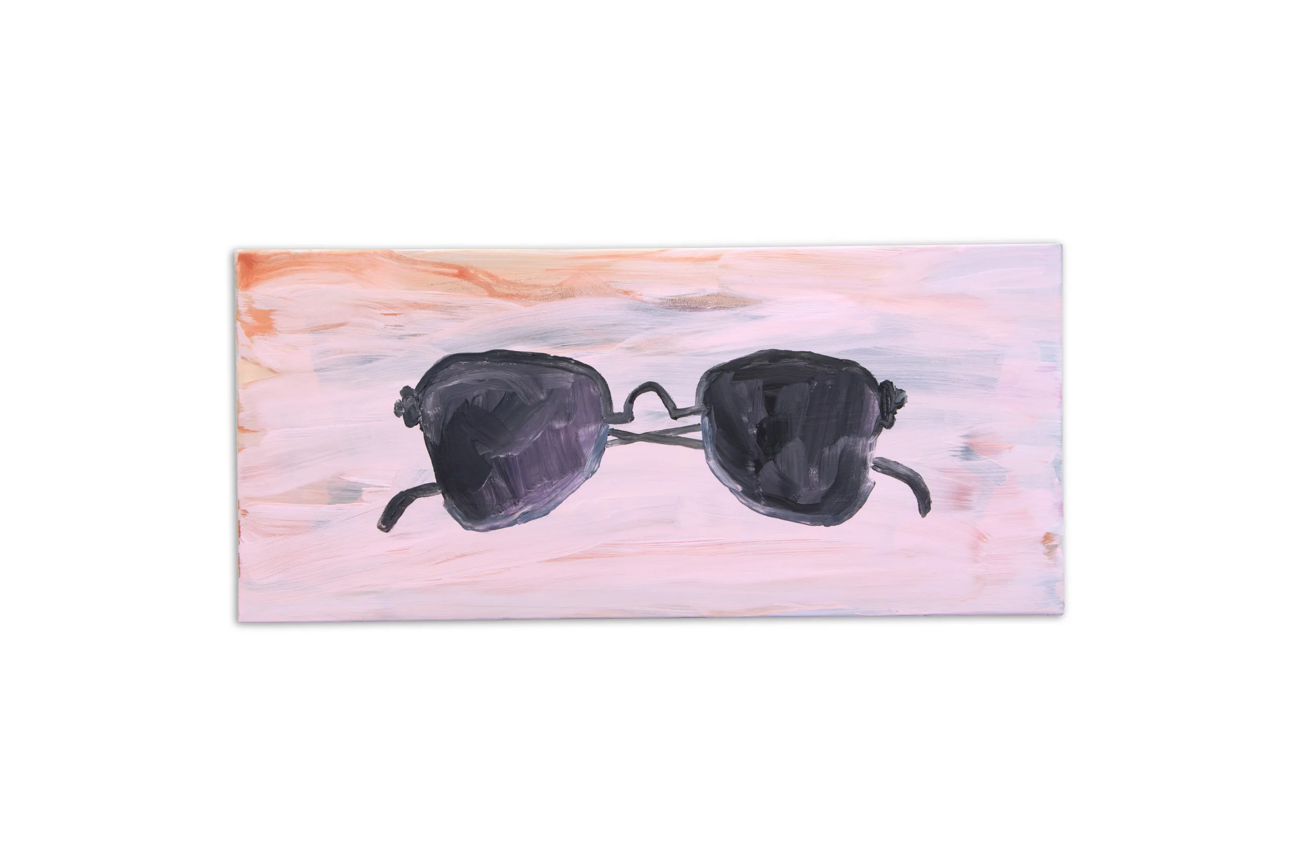 Stefanie Winter painting of sunglasses series
